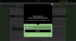Desktop Screenshot of national-nutrition-orillia.orilliadirect.info